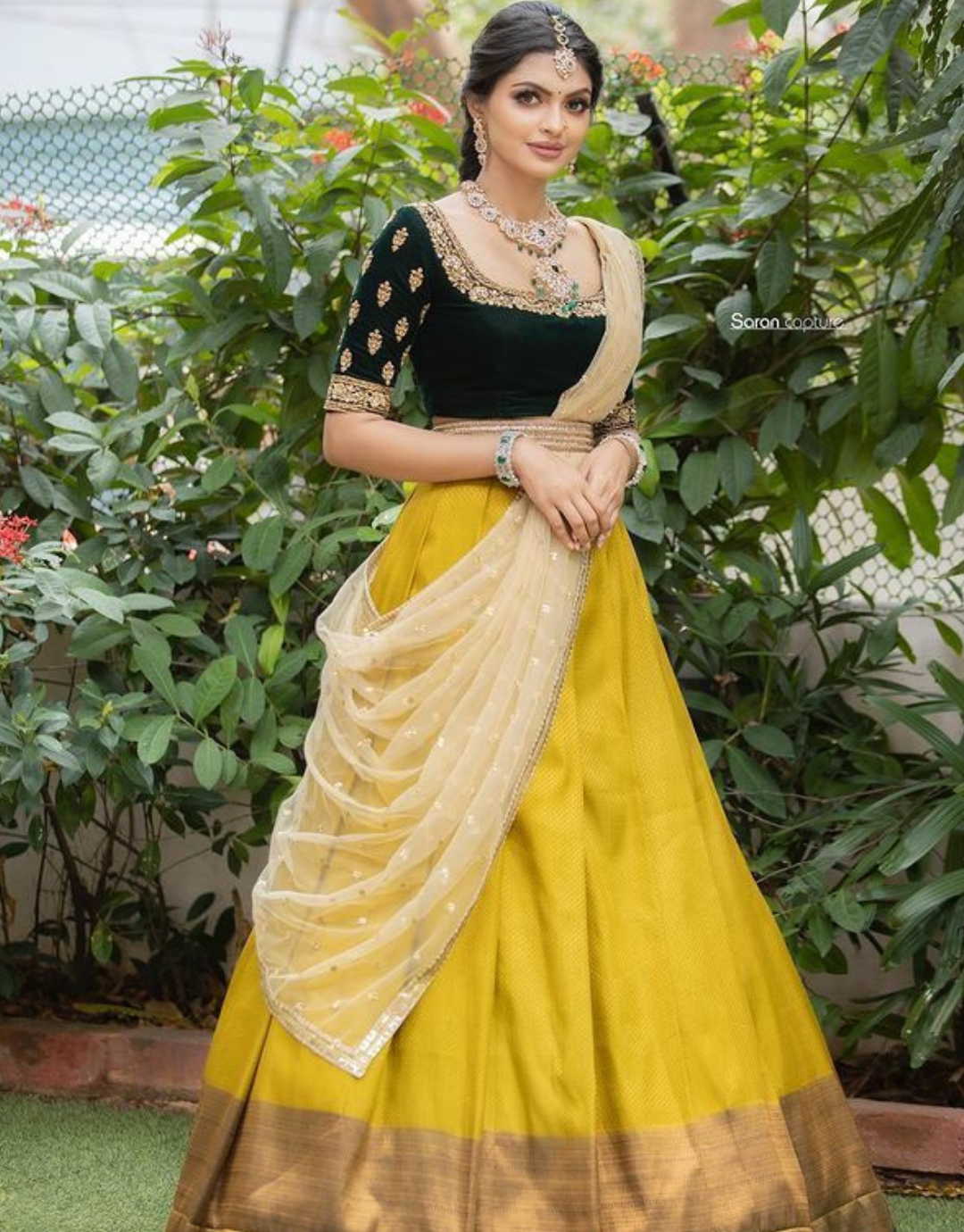 Bollywood Inspired Lehenga Choli Styles for Glamorous Look, Black Lehenga  Yellow Dupatta #navratri - YouTube