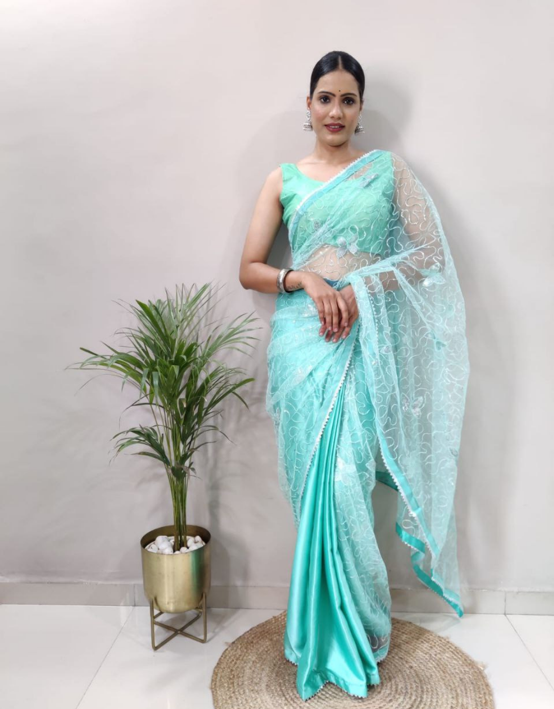 Bhagalpuri Gicha Silk Saree (adi81320)