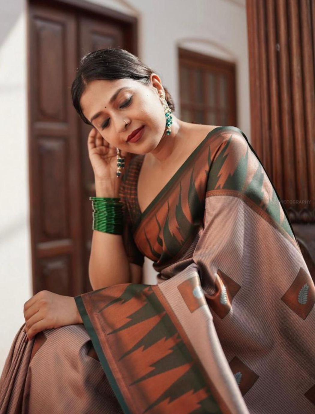 Look Like a South Indian Celebrity with Our Silk Sarees Worn by Famous  Women – Sareeko