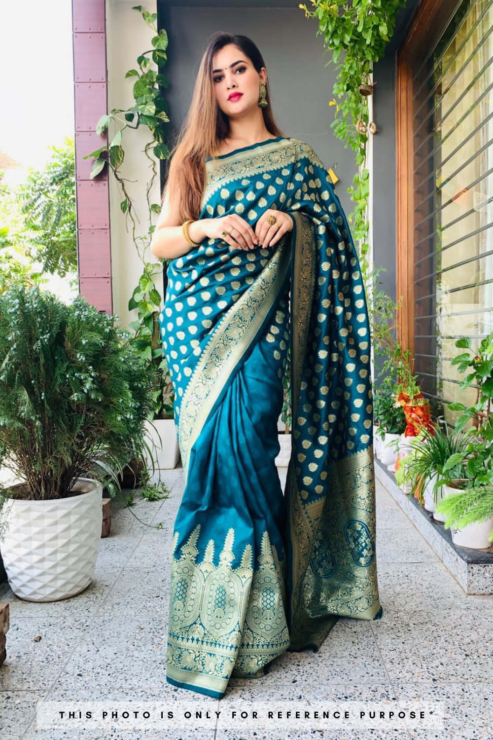 Buy Peacock Blue and Maroon - Kanchipuram silk Saree online | T Nagar from  ShrusEternity