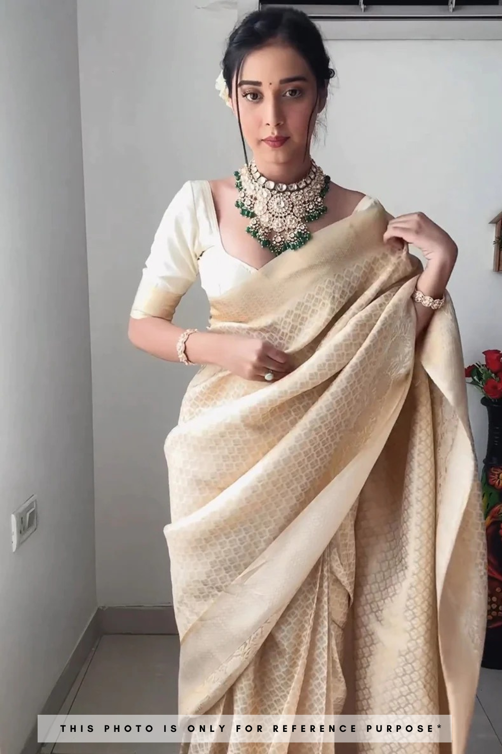Amazing Firozi Color Sequence Saree For Wedding Look – Joshindia