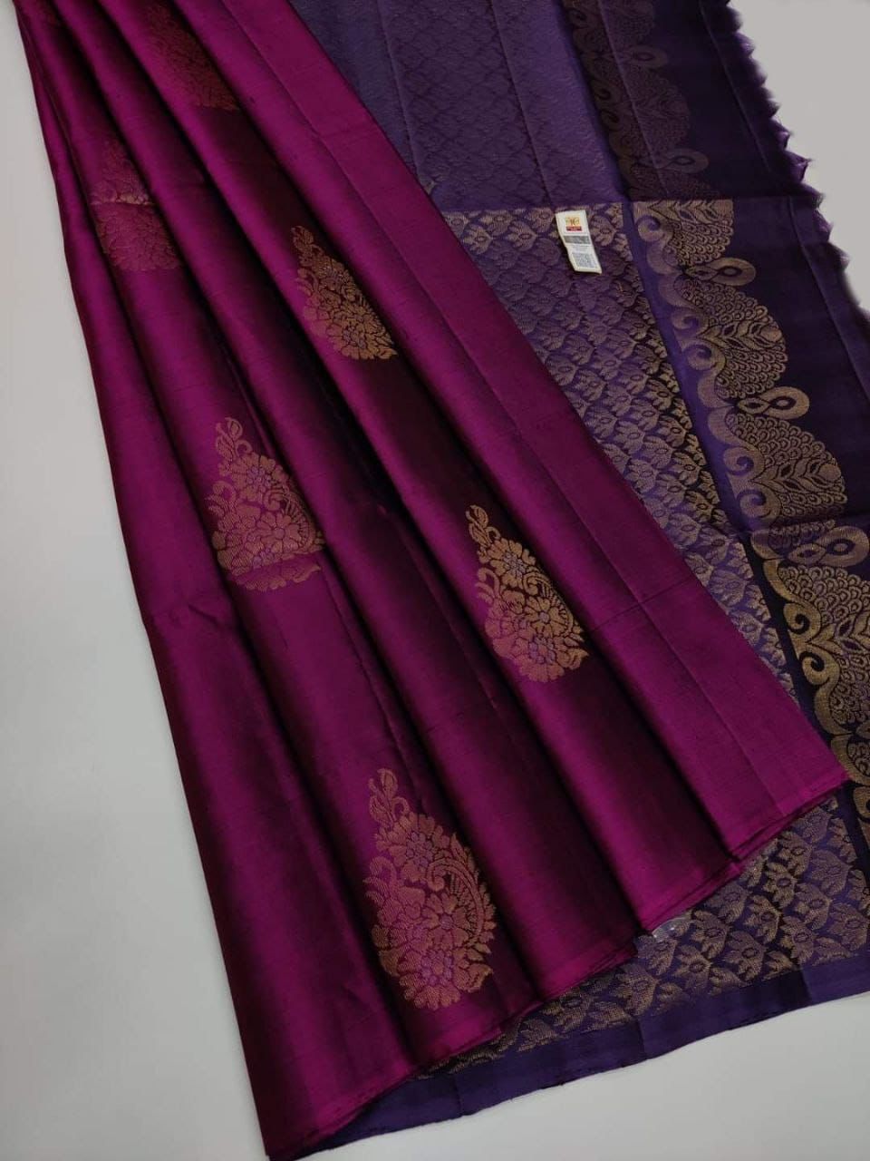 Dhruvi Purple Soft Silk Saree With Engaging Blouse