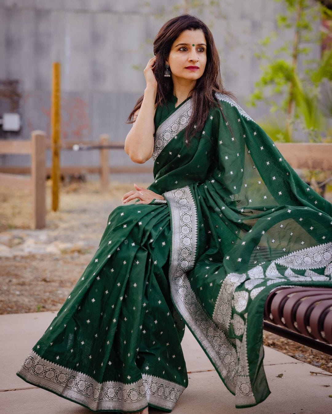 Buy BPLASH FASHION Woven Kanjivaram Pure Silk Green Sarees Online @ Best  Price In India | Flipkart.com